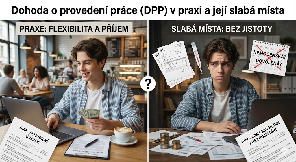 Dohoda o provedení práce (DPP) v praxi a její slabá místa