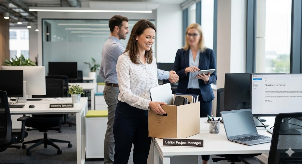 Změna pracovní pozice bez změny pracovní smlouvy