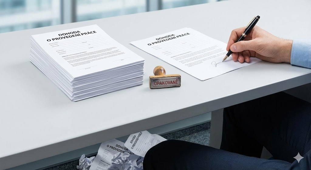 Opakované DPP jako běžná praxe a její úskalí